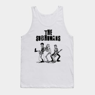 One show of The Subhumans Tank Top